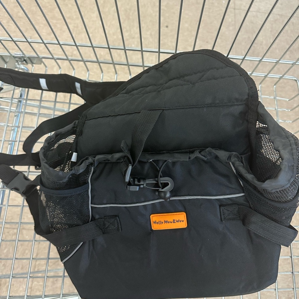 Hello Mow & Wow Pet Carrier Medium Cat or dog / Black